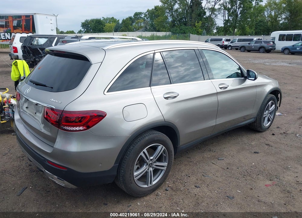 2021 MERCEDES-BENZ GLC 300 4MATIC SUV VIN: W1N0G8EB6MG000143