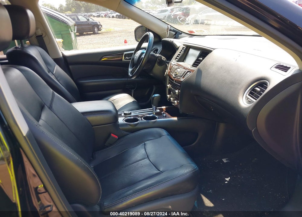 2014 NISSAN PATHFINDER PLATINUM VIN: 5N1AR2MM4EC670980