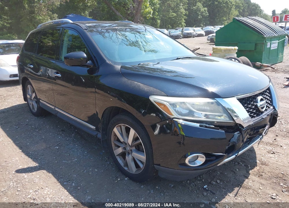 2014 NISSAN PATHFINDER PLATINUM VIN: 5N1AR2MM4EC670980