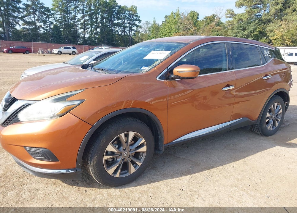 2015 NISSAN MURANO S VIN: 5N1AZ2MG5FN289252