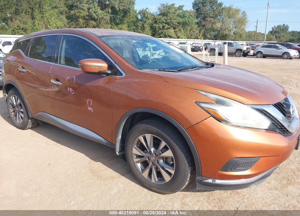 2015 NISSAN MURANO S VIN: 5N1AZ2MG5FN289252