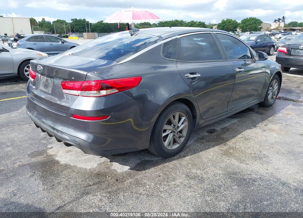 2019 KIA OPTIMA LX VIN: 5XXGT4L30KG294634