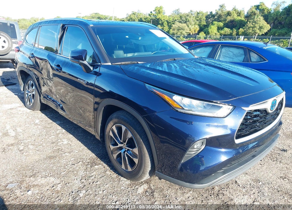 2020 TOYOTA HIGHLANDER HYBRID XLE VIN: 5TDGARAH4LS502564
