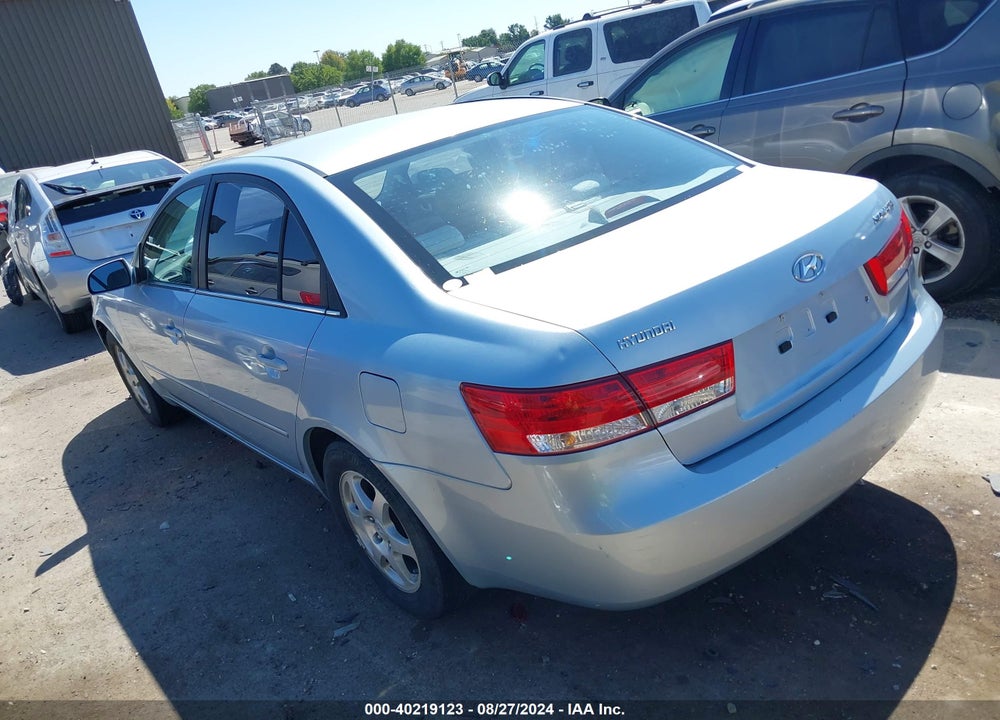 2006 HYUNDAI SONATA GLS VIN: 5NPEU46C56H088770