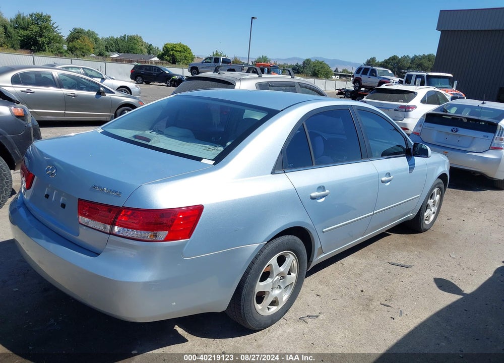 2006 HYUNDAI SONATA GLS VIN: 5NPEU46C56H088770