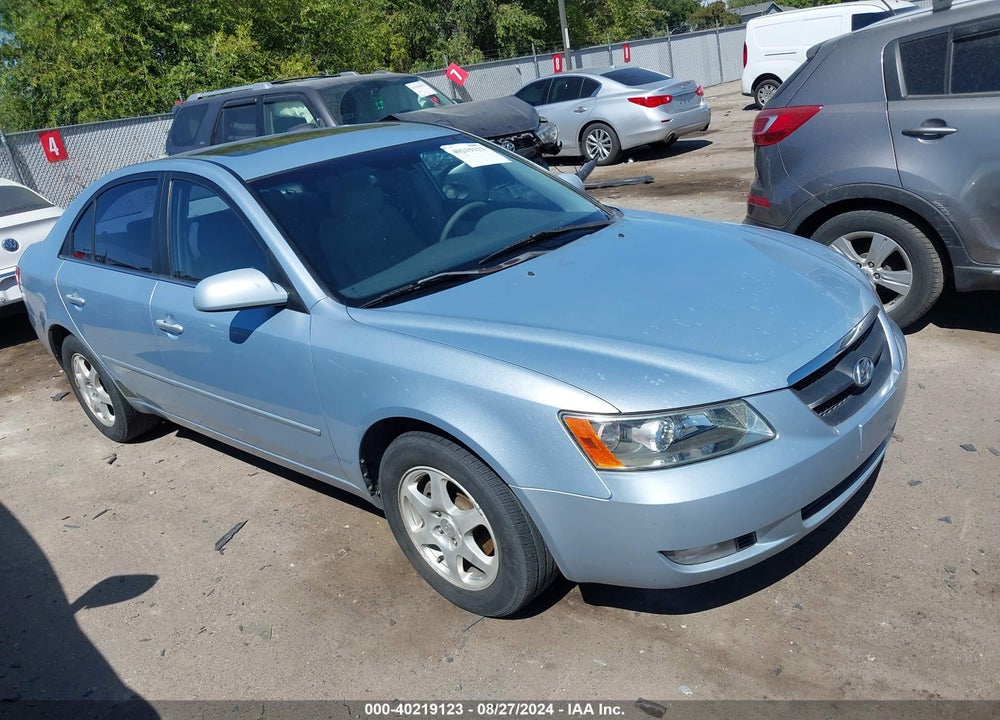 2006 HYUNDAI SONATA GLS VIN: 5NPEU46C56H088770