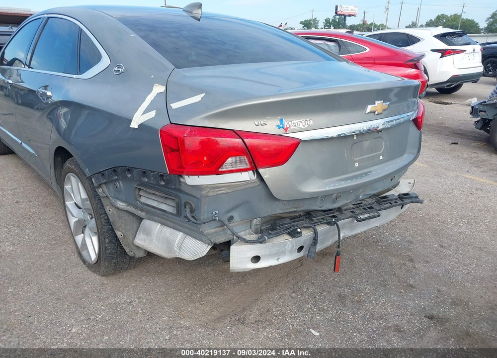 2018 CHEVROLET IMPALA 2LZ VIN: 2G1125S37J9126889