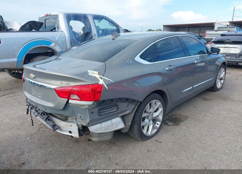 2018 CHEVROLET IMPALA 2LZ VIN: 2G1125S37J9126889