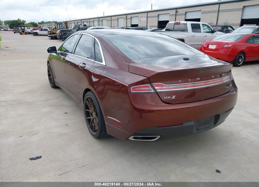 2015 LINCOLN MKZ VIN: 3LN6L2GK1FR609171