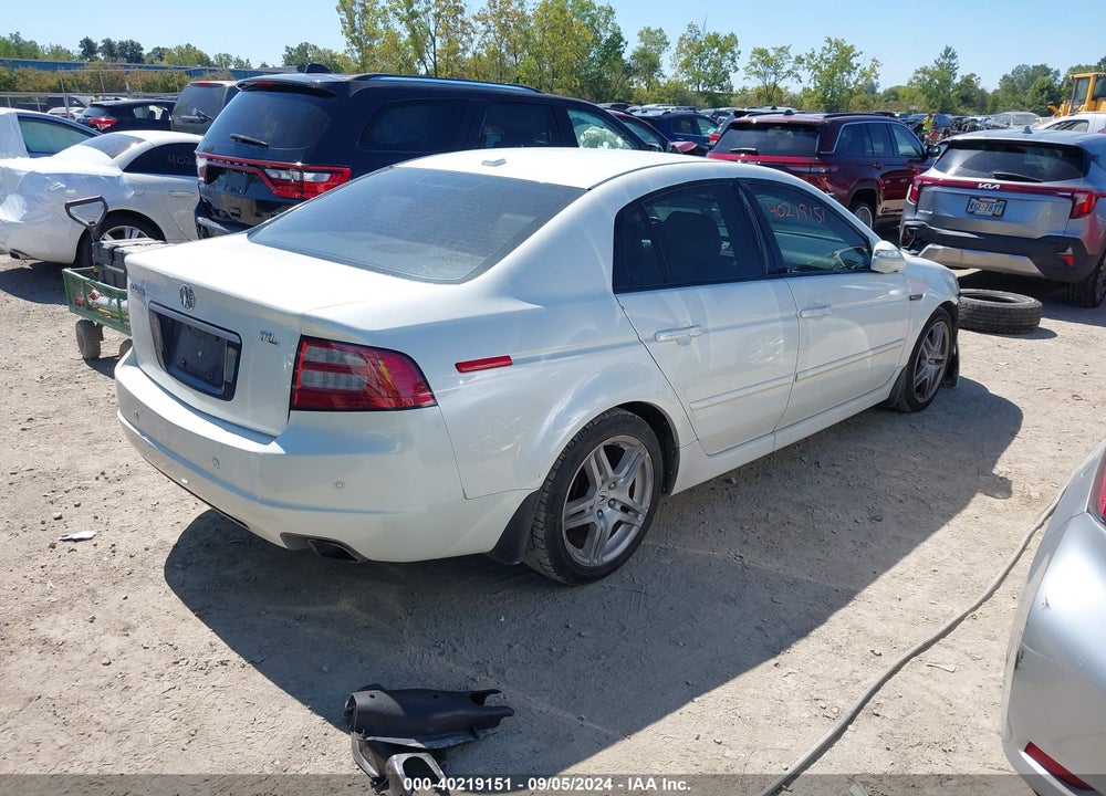 2008 ACURA TL 3.2 VIN: 19UUA66208A037857