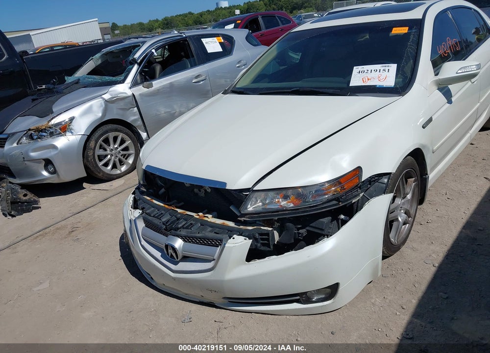 2008 ACURA TL 3.2 VIN: 19UUA66208A037857