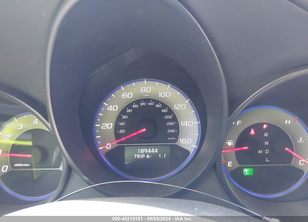 2008 ACURA TL 3.2 VIN: 19UUA66208A037857