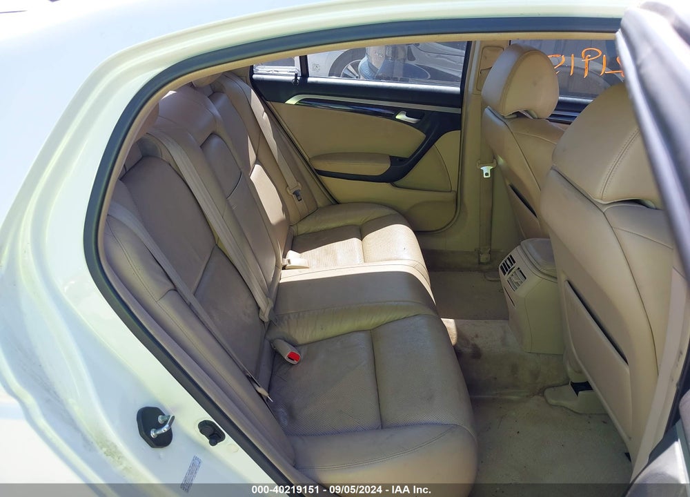 2008 ACURA TL 3.2 VIN: 19UUA66208A037857