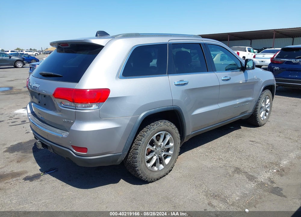 2015 JEEP GRAND CHEROKEE LIMITED VIN: 1C4RJFBG1FC724983