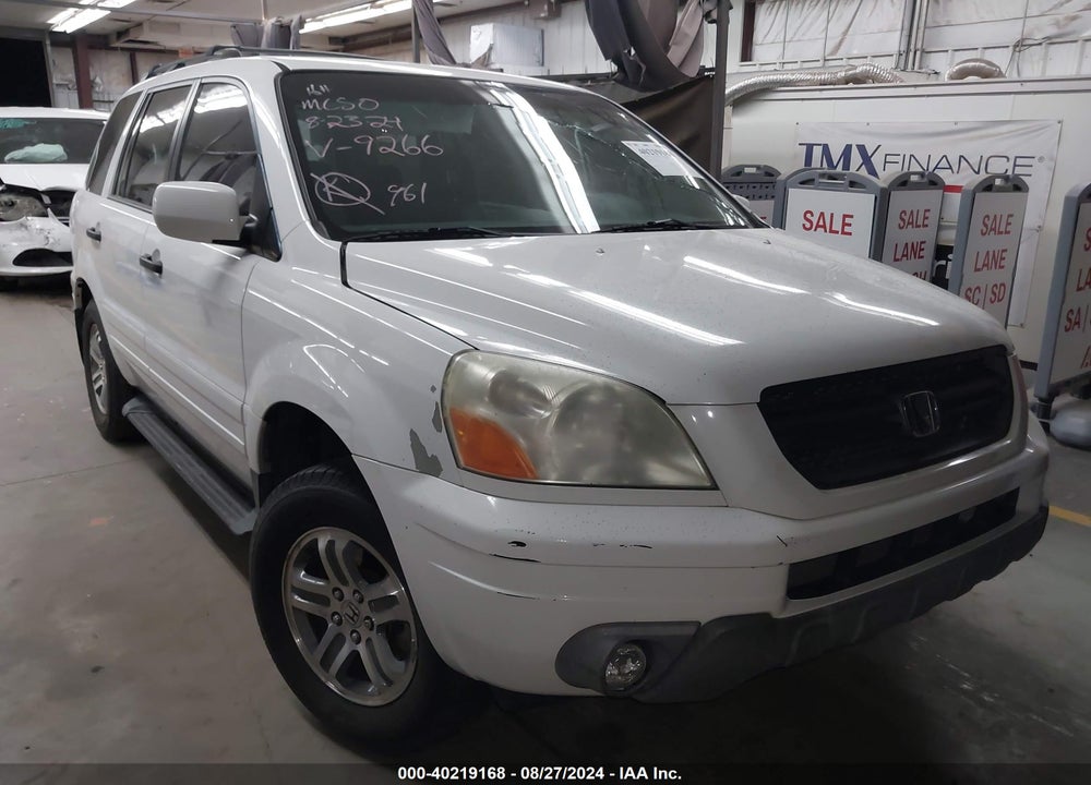 2004 HONDA PILOT EX VIN: 2HKYF18454H579266