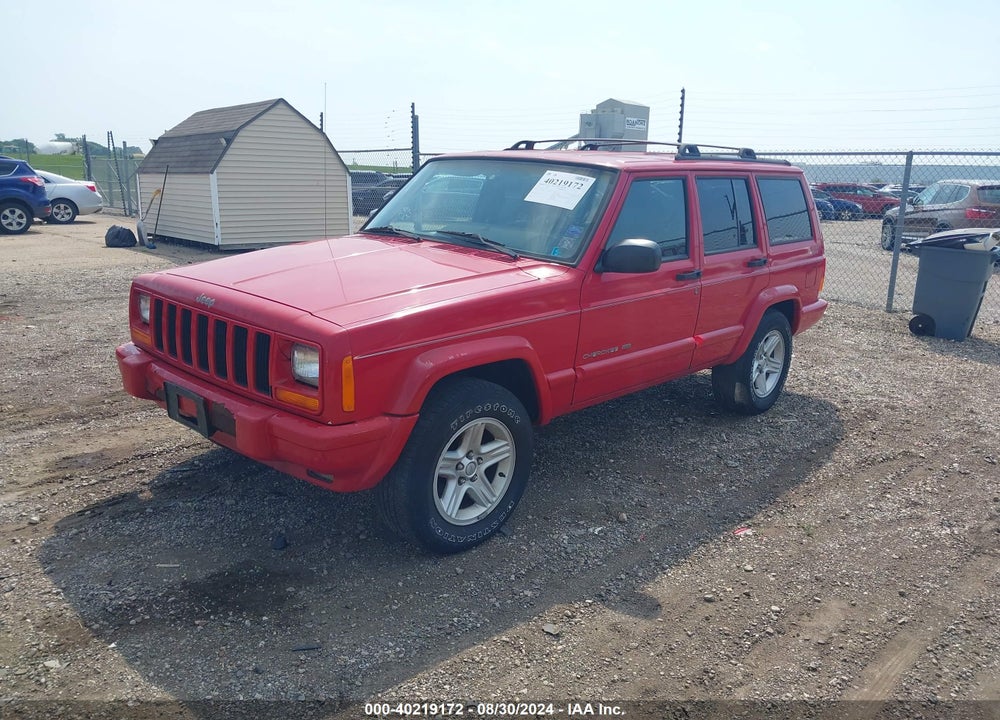 2001 JEEP CHEROKEE LIMITED/SPORT VIN: 1J4FF58S71L564301