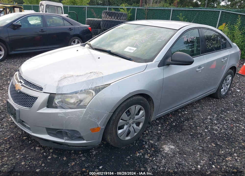 2013 CHEVROLET CRUZE VIN: 1G1PB5SG2D7221847