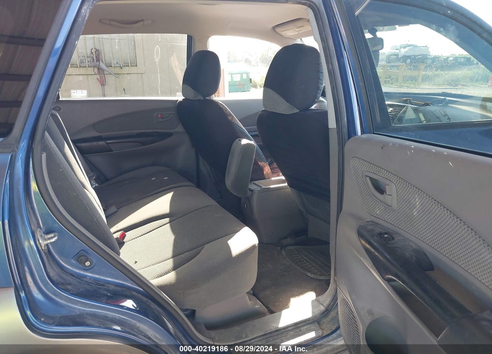 2009 HYUNDAI TUCSON SE VIN: KM8JN72D59U944277