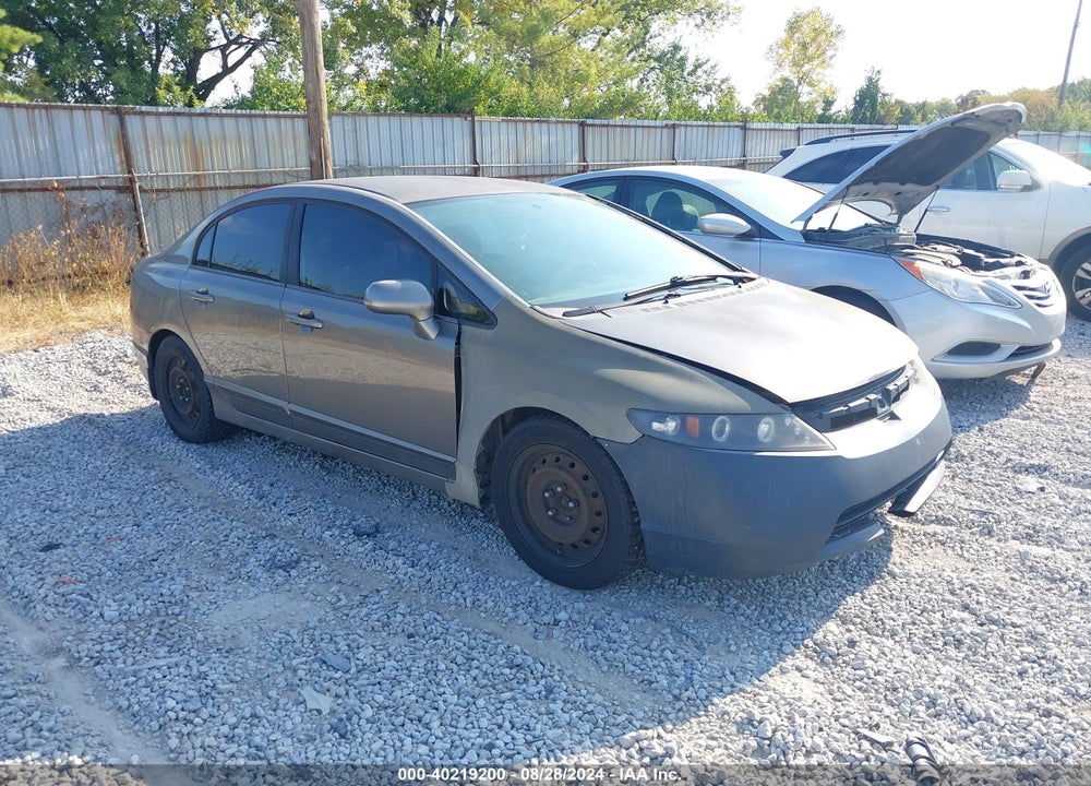 2008 HONDA CIVIC SDN LX VIN: 2HGFA16568H337278