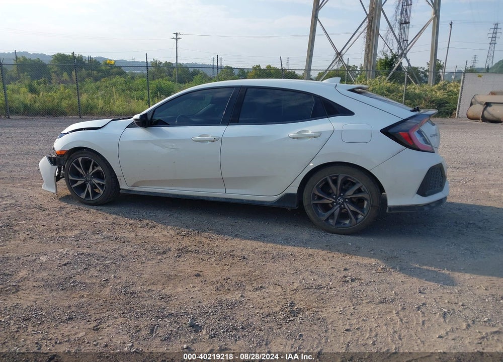 2018 HONDA CIVIC SPORT VIN: SHHFK7H4XJU413808