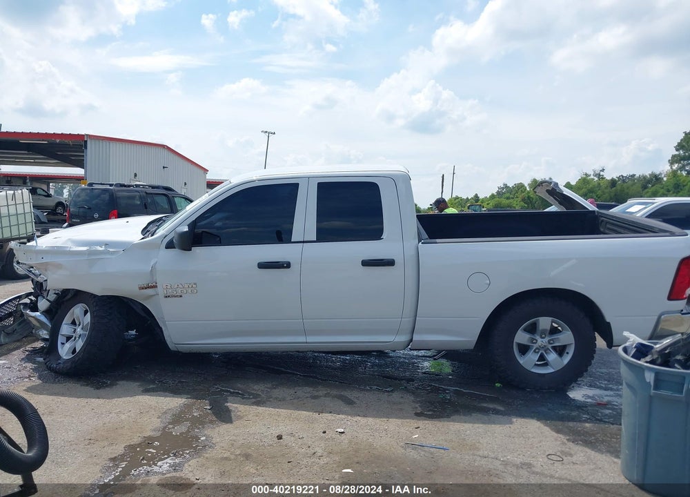 2019 RAM 1500 CLASSIC TRADESMAN QUAD CAB 4X4 6'4 BOX VIN: 1C6RR7FT3KS720463