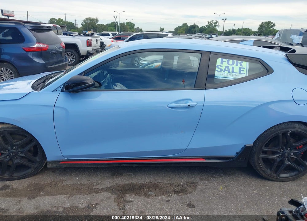 2019 HYUNDAI VELOSTER N VIN: KMHT36AHXKU003121