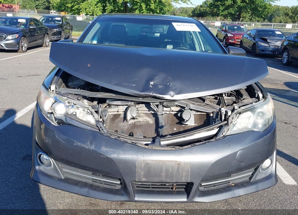 2013 TOYOTA CAMRY SE VIN: 4T1BF1FK6DU647969