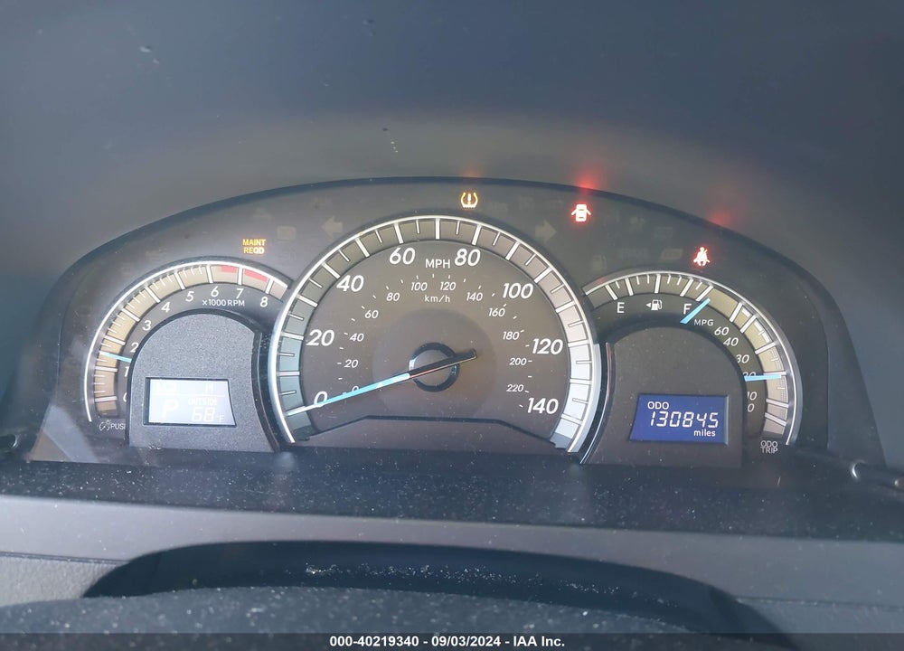 2013 TOYOTA CAMRY SE VIN: 4T1BF1FK6DU647969