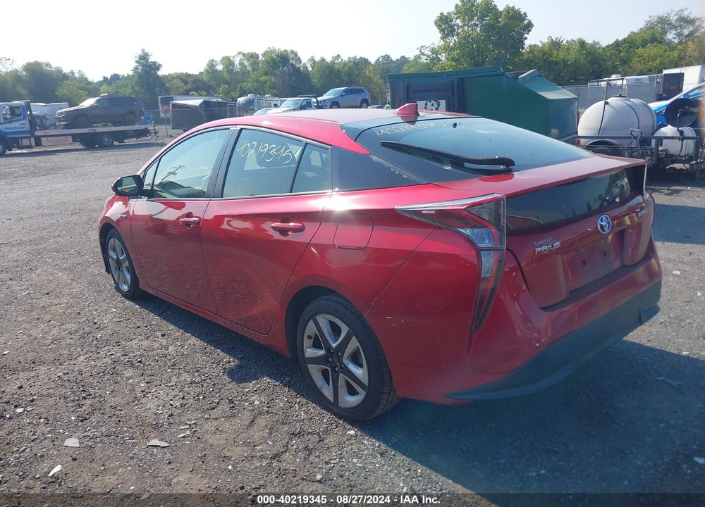 2016 TOYOTA PRIUS THREE TOURING VIN: JTDKARFU6G3511192