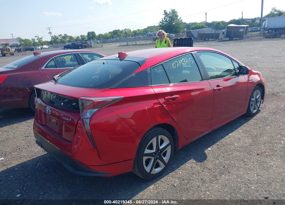 2016 TOYOTA PRIUS THREE TOURING VIN: JTDKARFU6G3511192