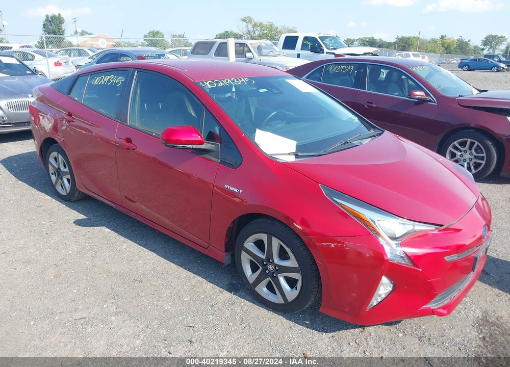 2016 TOYOTA PRIUS THREE TOURING VIN: JTDKARFU6G3511192