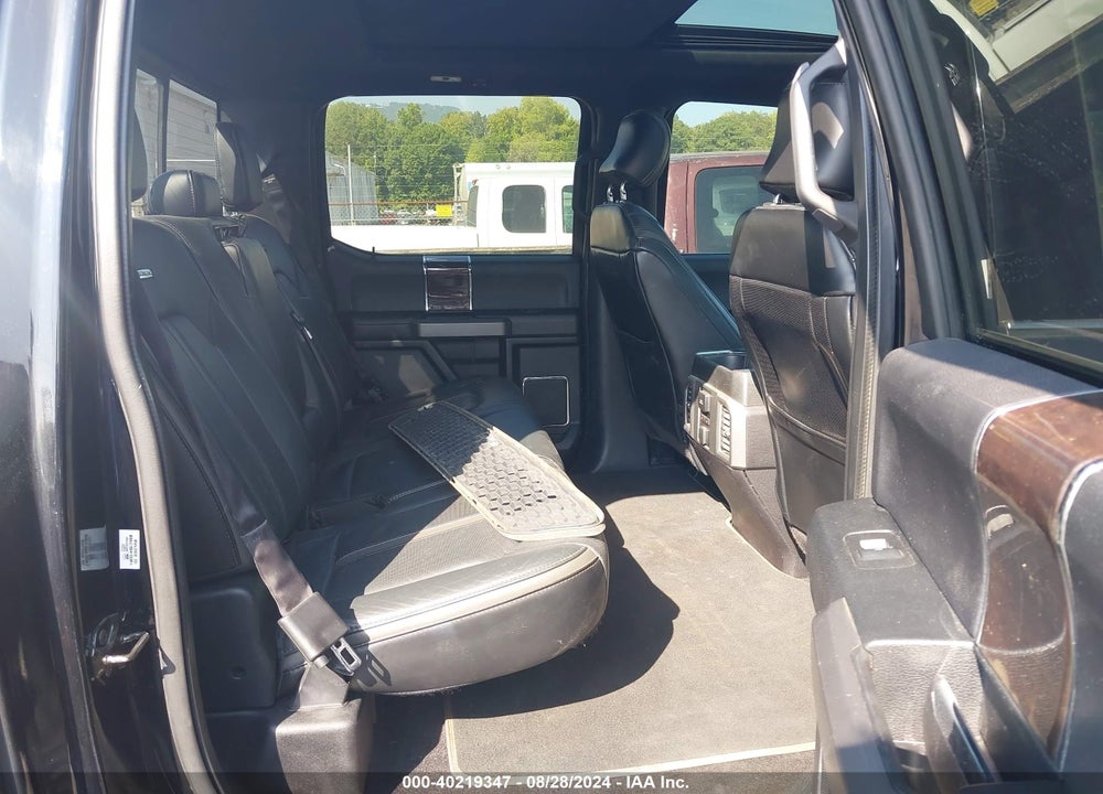 2016 FORD F-150 PLATINUM VIN: 1FTEW1EG6GFD31012