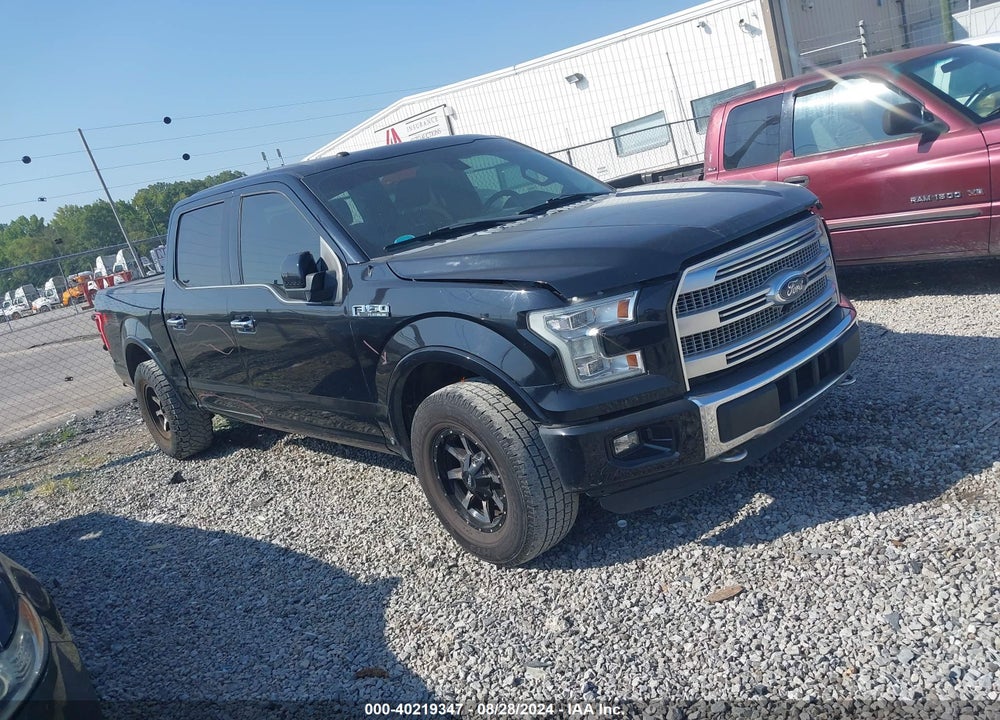 2016 FORD F-150 PLATINUM VIN: 1FTEW1EG6GFD31012