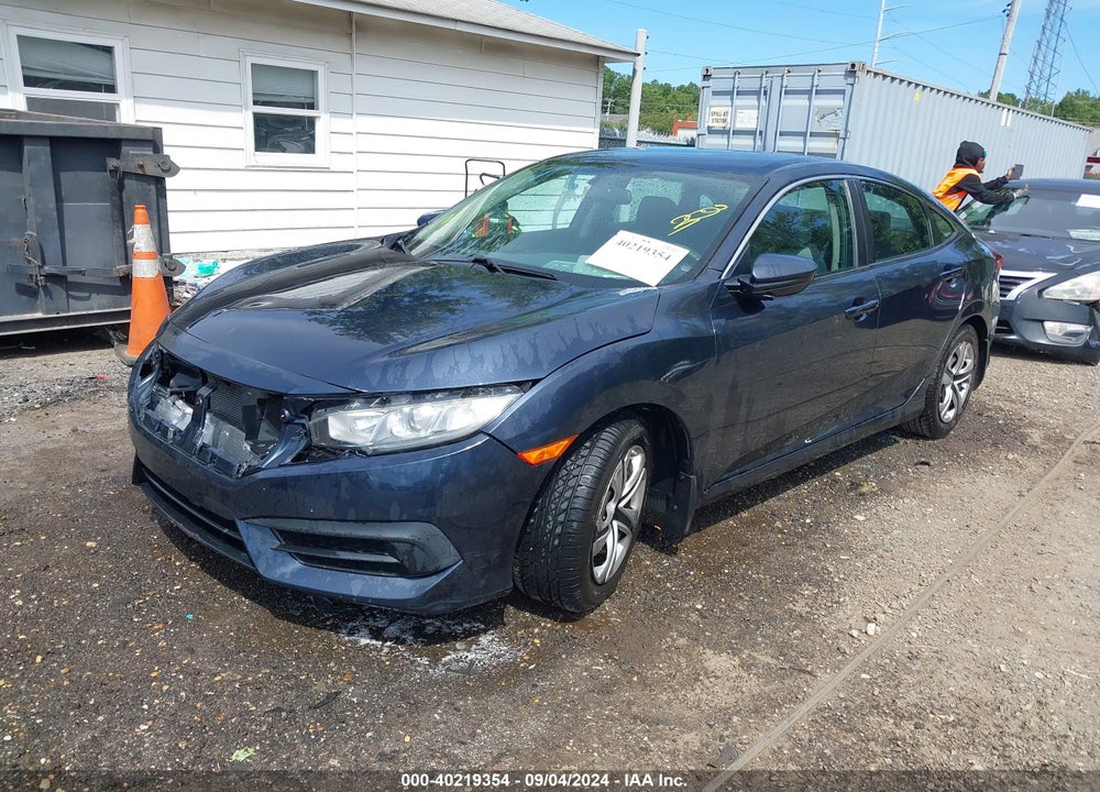 2016 HONDA CIVIC LX VIN: 19XFC2F5XGE239766