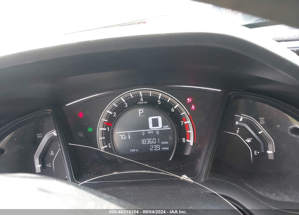 2016 HONDA CIVIC LX VIN: 19XFC2F5XGE239766
