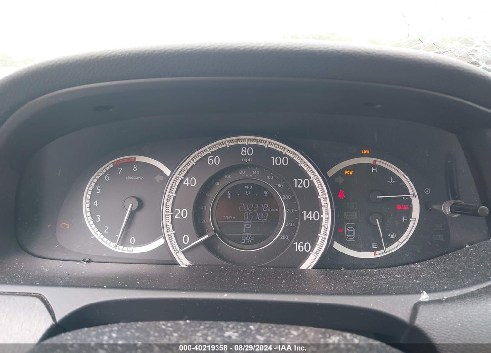 2013 HONDA ACCORD EX-L V-6 VIN: 1HGCR3F82DA013058
