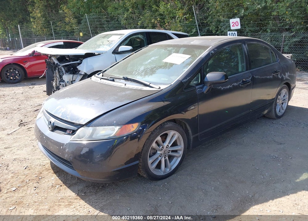 2007 HONDA CIVIC SI VIN: 2HGFA55587H715043