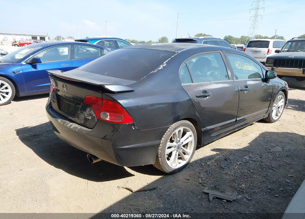 2007 HONDA CIVIC SI VIN: 2HGFA55587H715043