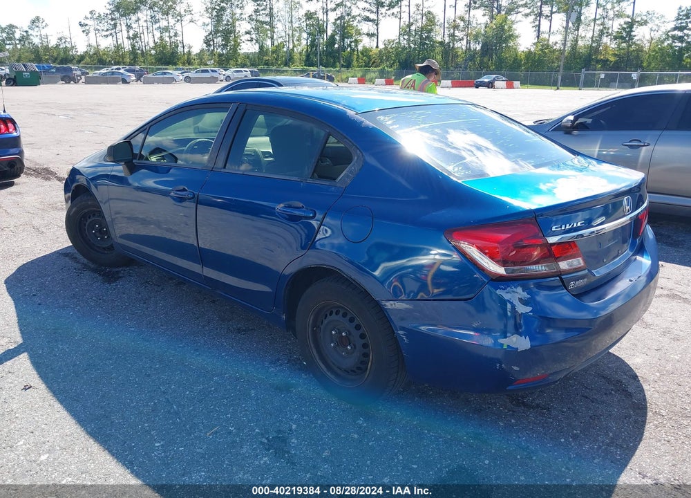 2015 HONDA CIVIC LX VIN: 2HGFB2F54FH553842