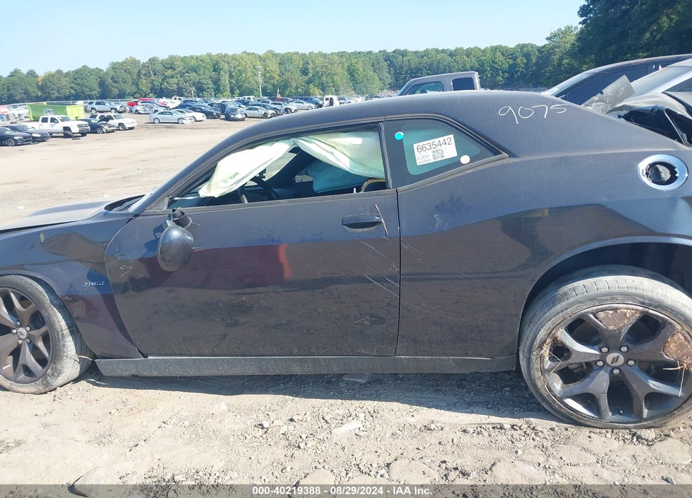 2019 DODGE CHALLENGER R/T VIN: 2C3CDZBT6KH539075