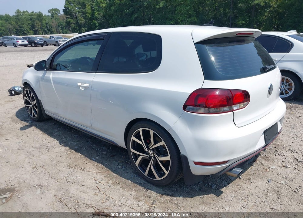 2012 VOLKSWAGEN GTI 2-DOOR VIN: WVWEV7AJ5CW047226