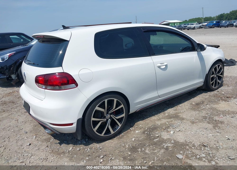 2012 VOLKSWAGEN GTI 2-DOOR VIN: WVWEV7AJ5CW047226