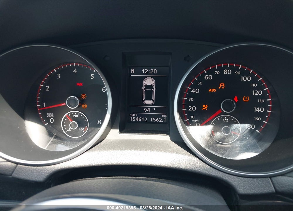 2012 VOLKSWAGEN GTI 2-DOOR VIN: WVWEV7AJ5CW047226