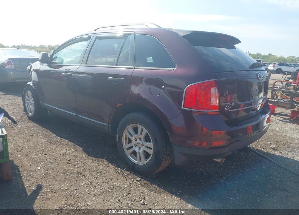 2011 FORD EDGE SE VIN: 2FMDK3GCXBBA24834