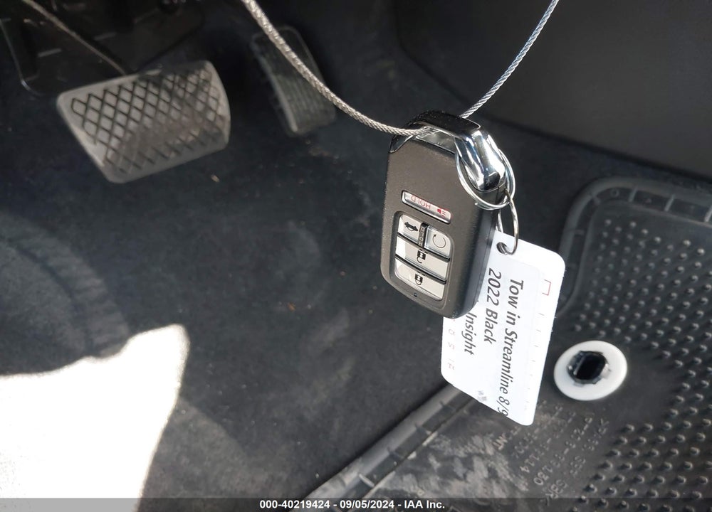 2022 HONDA INSIGHT EX VIN: 19XZE4F59NE004646