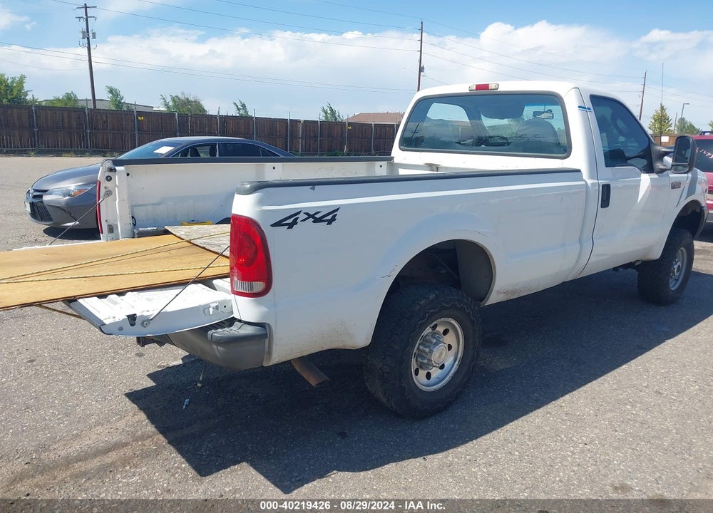 2003 FORD F-250 XL/XLT VIN: 1FTNF21S83EB92162