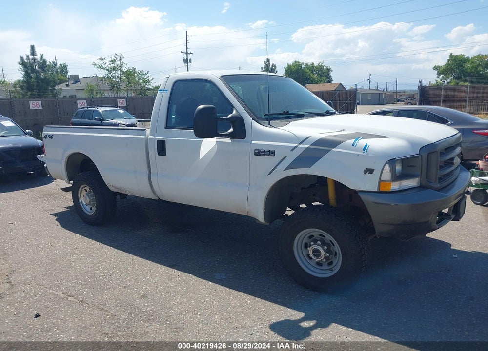 2003 FORD F-250 XL/XLT VIN: 1FTNF21S83EB92162