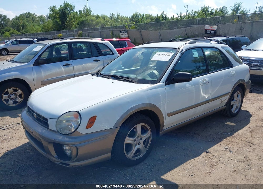 2002 SUBARU IMPREZA OUTBACK SPORT VIN: JF1GG68572H817151