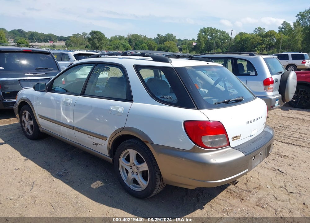 2002 SUBARU IMPREZA OUTBACK SPORT VIN: JF1GG68572H817151