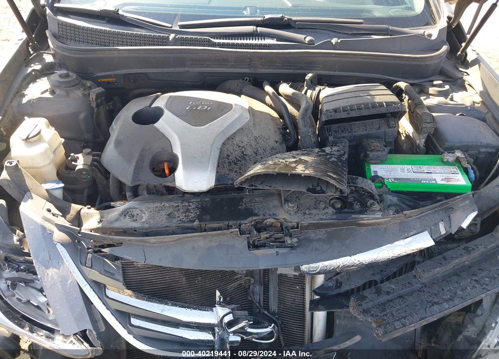 2014 HYUNDAI SONATA LIMITED 2.0T VIN: 5NPEC4AB3EH924110